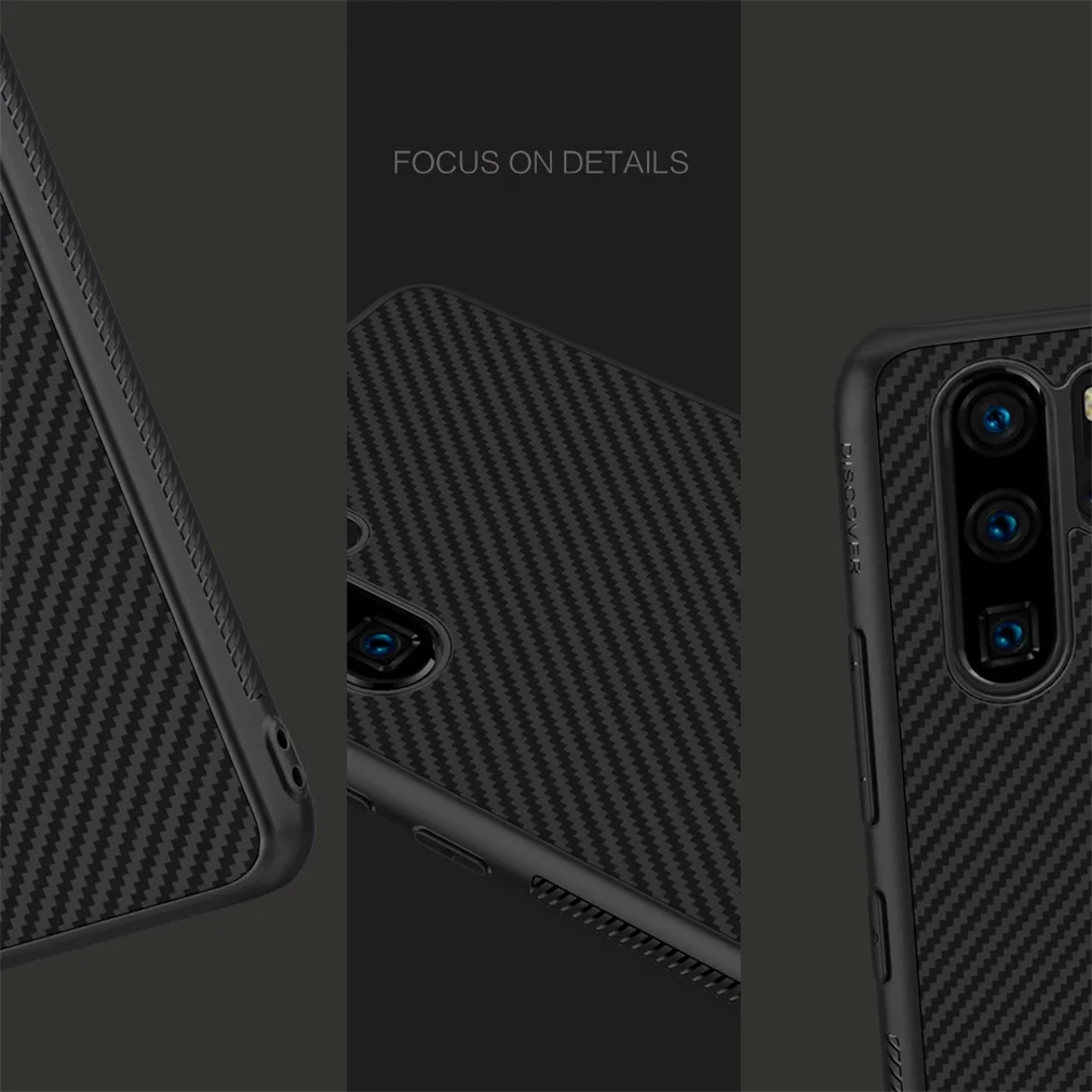 Для huawei P30 PRO чехол NILLKIN высококачественный Роскошный чехол из синтетического волокна Черный Защитный чехол для телефона huawei P30 PRO Чехол