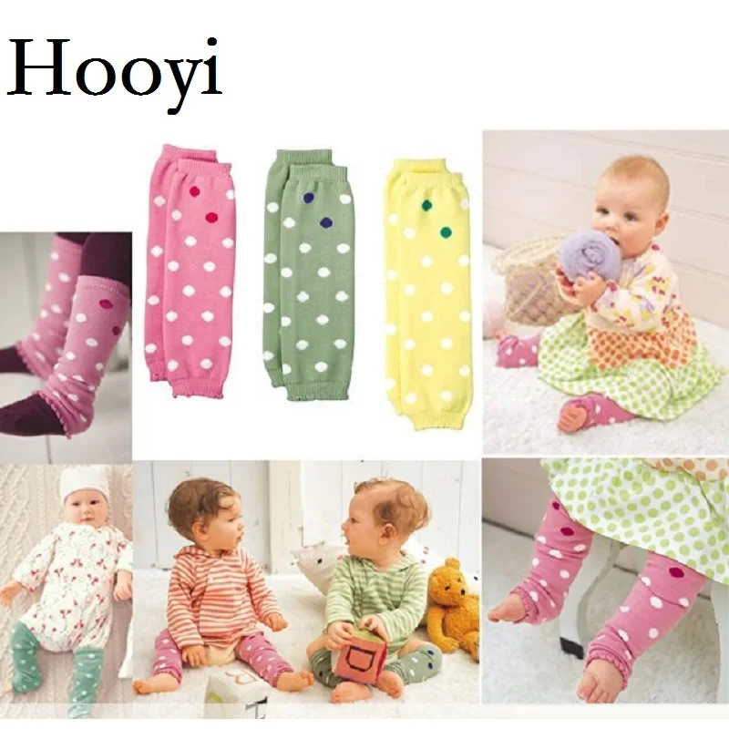 Hooyi/детский Гетр Колготки для новорожденных Защита до колена Наколенники Теплые