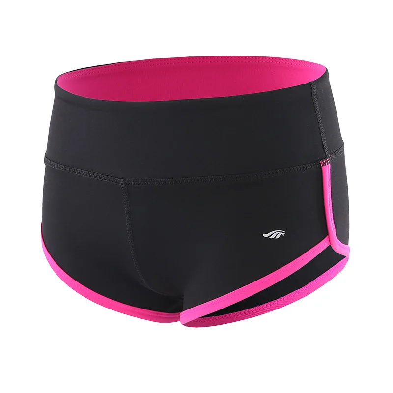 Pink Youndux, Новое поступление, женские спортивные шорты, персиковые, на бедрах, на завязках, пляжные шорты, обтягивающие, для фитнеса, шорты для бега - Цвет: Pink