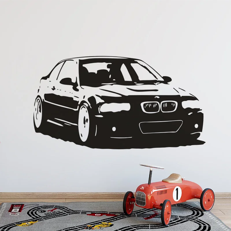 BMW M3 серии Автомобильные Наклейки на стены девушки бутылка для освежителя