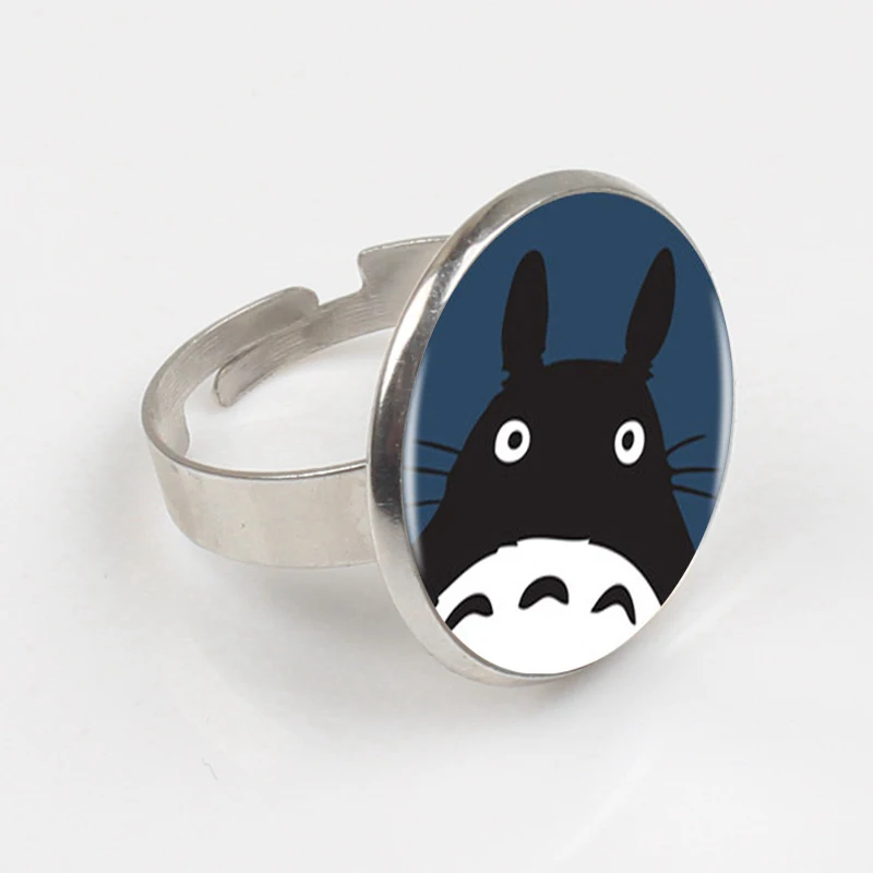 1 шт./лот кольцо с логотипом My Neighbor Totoro Лидер продаж 8 видов стилей изображением