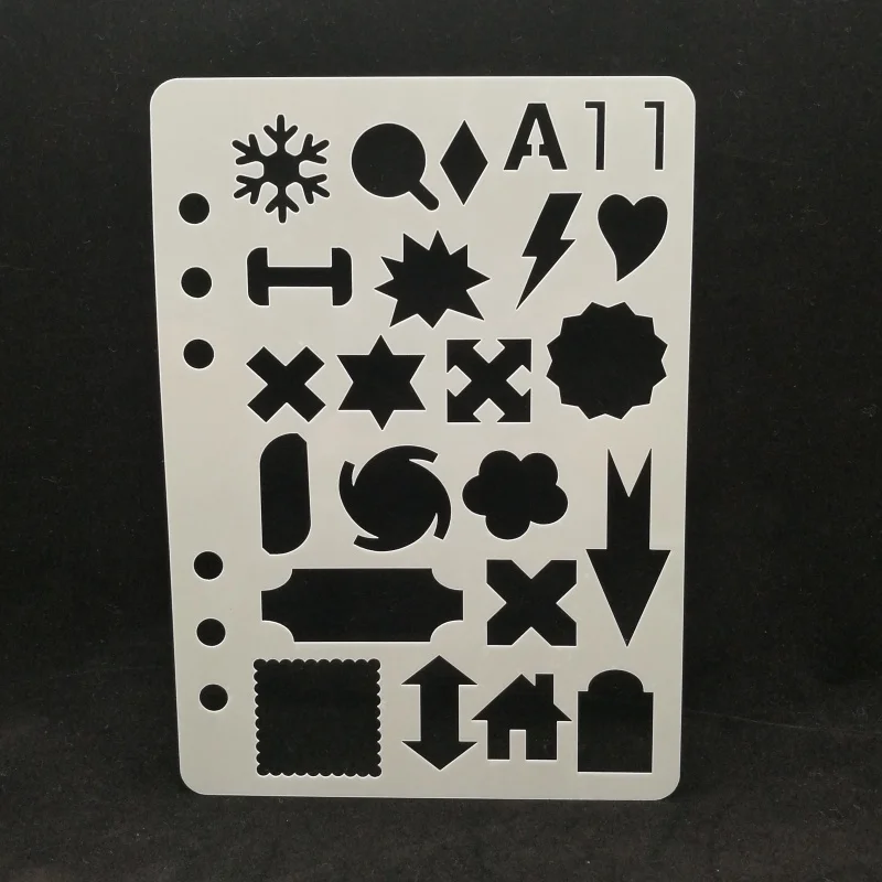 

Snow Layering Stencil Drawing Color Spraying Stencil for Diy scrapbook/photo album coloring,painting stencil,home decor