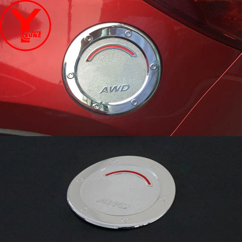 Хромированная газовая Крышка для MAZDA CX5 2013 2014 2015 2016 аксессуары дефлекторы