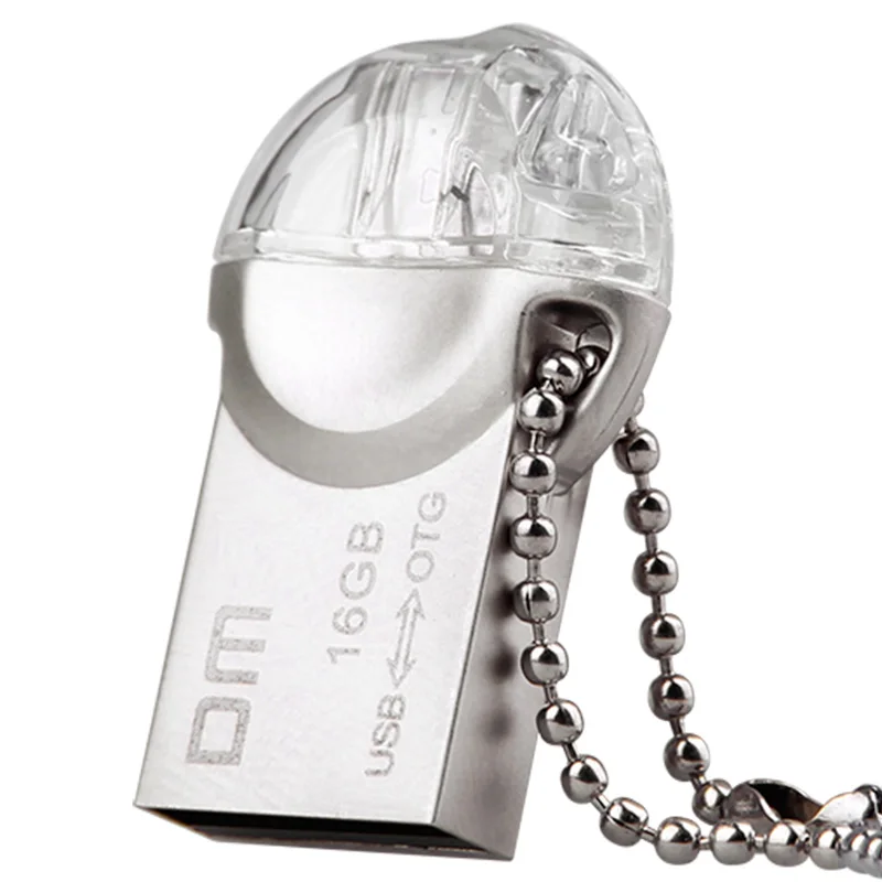 OTG USB Flash drive PD002 8GB 16GB 32GB USB2.0 with double connector used for smartphone and computer 100% waterproof | Компьютеры и