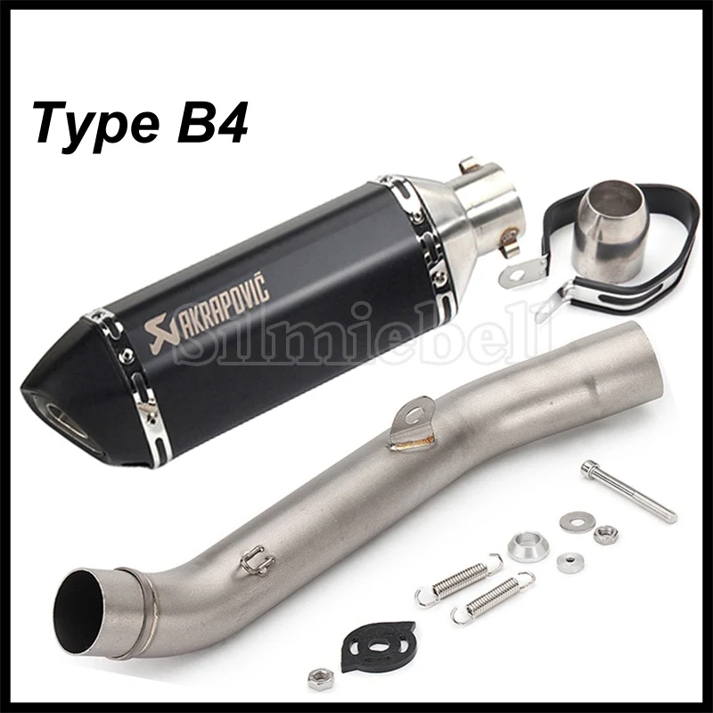 Akrapovic выхлопная труба мотоцикла для Kawasaki Z800 выхлопная 2013- без шнуровки выхлопная труба мото Глушитель со средней соединительной трубой