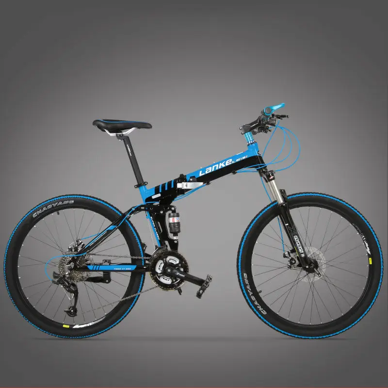 Cyrusher G8 складной горный велосипед 21 скорость 17x26 дюймов полный кадр подвески
