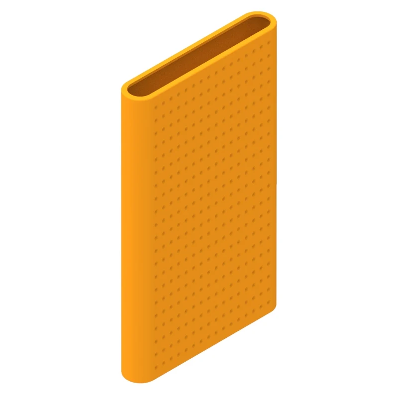 Мягкий резиновый силиконовый гелевый защитный чехол для Xiaomi Power Bank 10000mAh Pro