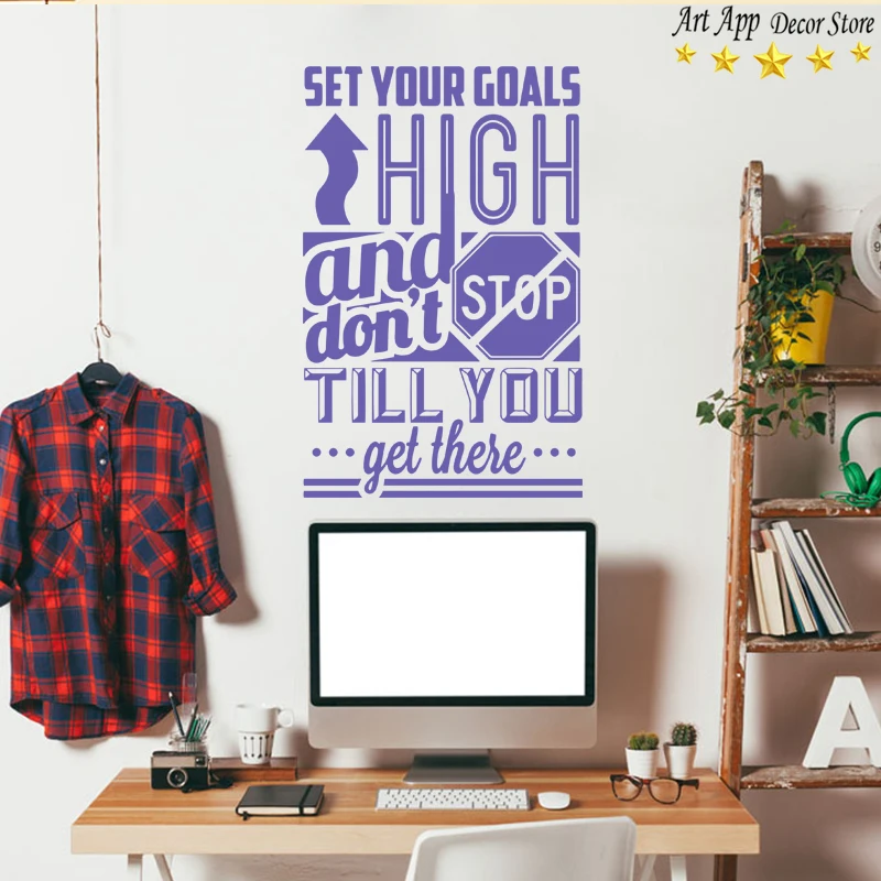 Художественное Дешевое украшение для дома виниловая цель строительный Съемный