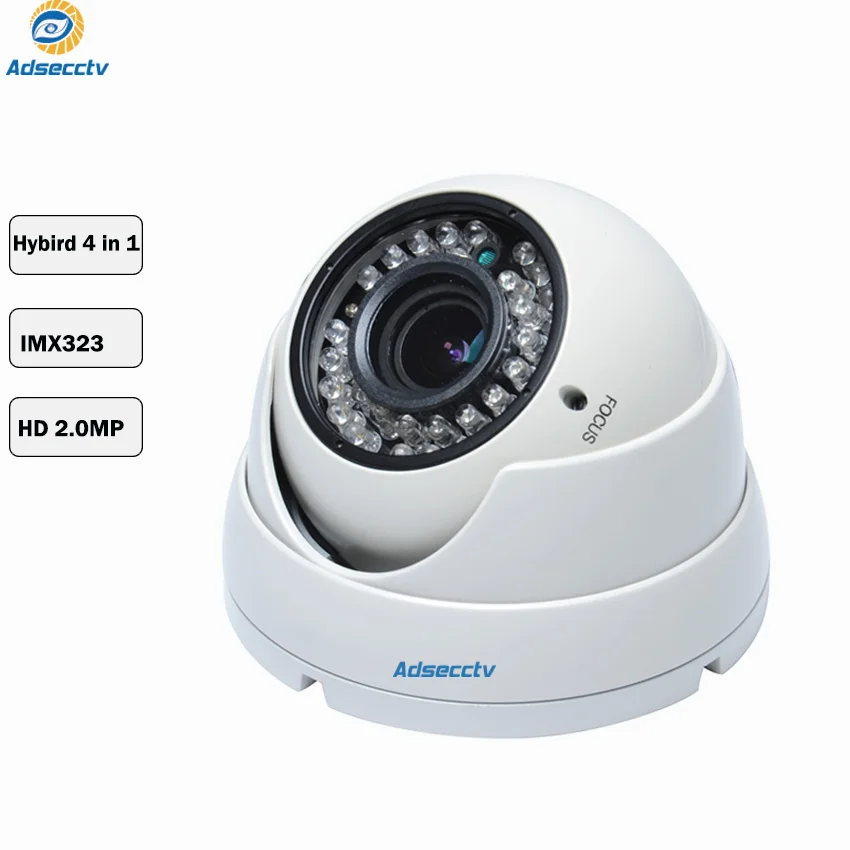 SONY IMX323 варифокальный объектив 1080P Гибридный AHD CVI TVI CVBS 4 в 1 меню OSD Бесплатный
