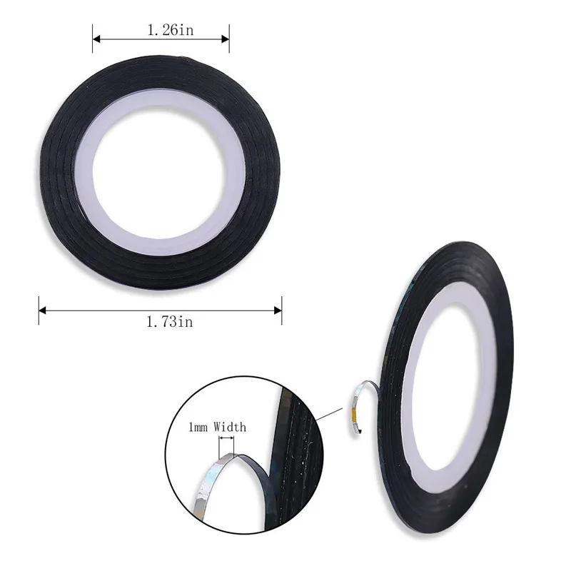 Лента для наращивания ногтей 30 шт. лазерная клейкая лента дизайна