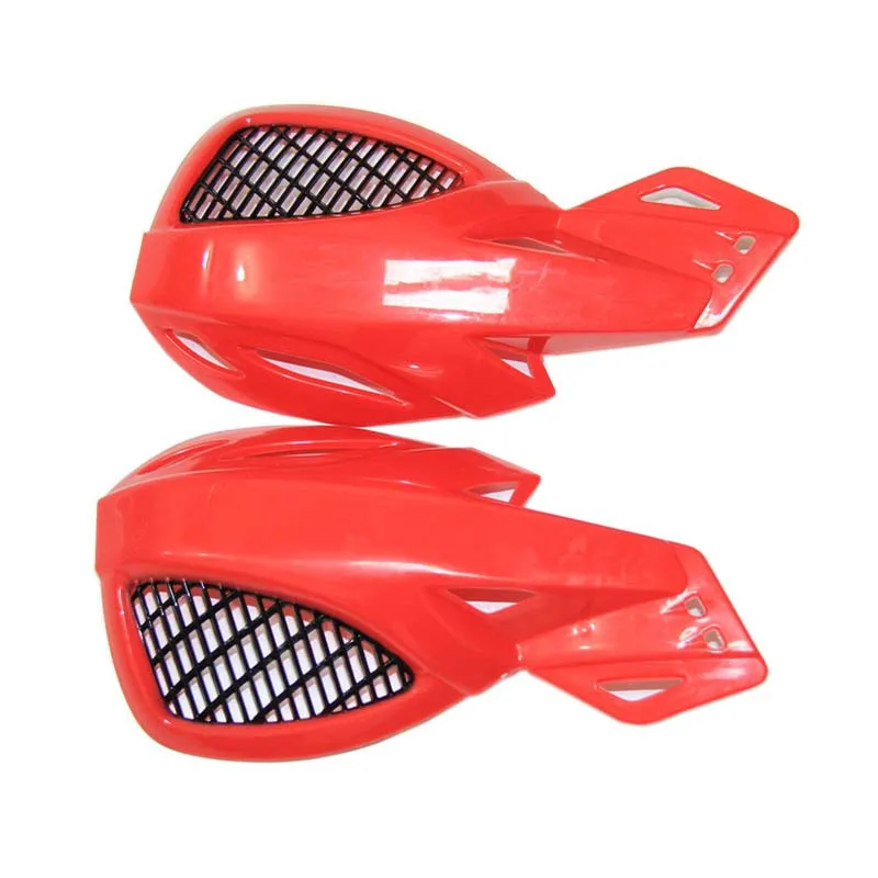 Красный 22 мм 7/" handguards руль для рук охранники подходят для мотоцикла мотокросса грязь велосипед ямы внедорожный CRF450 YZF KXF KTM EXC RMZ ATV черный - Цвет: Красный