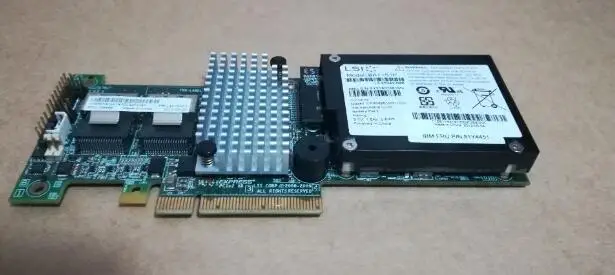46M0851 46M0918 LSI 9260 8i SAS PCI E 2 0 X8 6 ГБ/сек. Card RAID 5 Поддержка 6T HDD 512RAM 256M для M5015 M5014|Чистящие