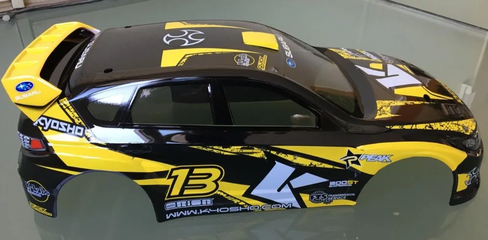 Ралли kyosho 1/10 на дороге окрашенные тела для автомобильные шины tamiya