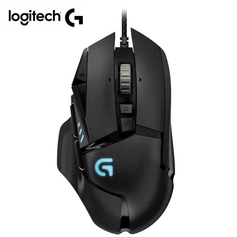 Игровая мышь Logitech G502 Master HERO мыши с 16000DPI RGB настраиваемая для ноутбука ПК геймера