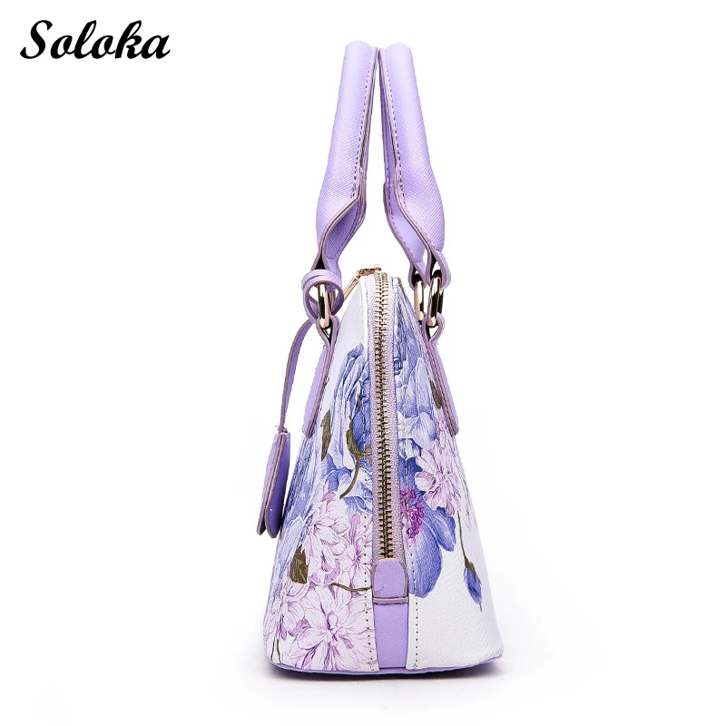 Женские Классические тоут сумки с цветочным принтом летние женские брендовые