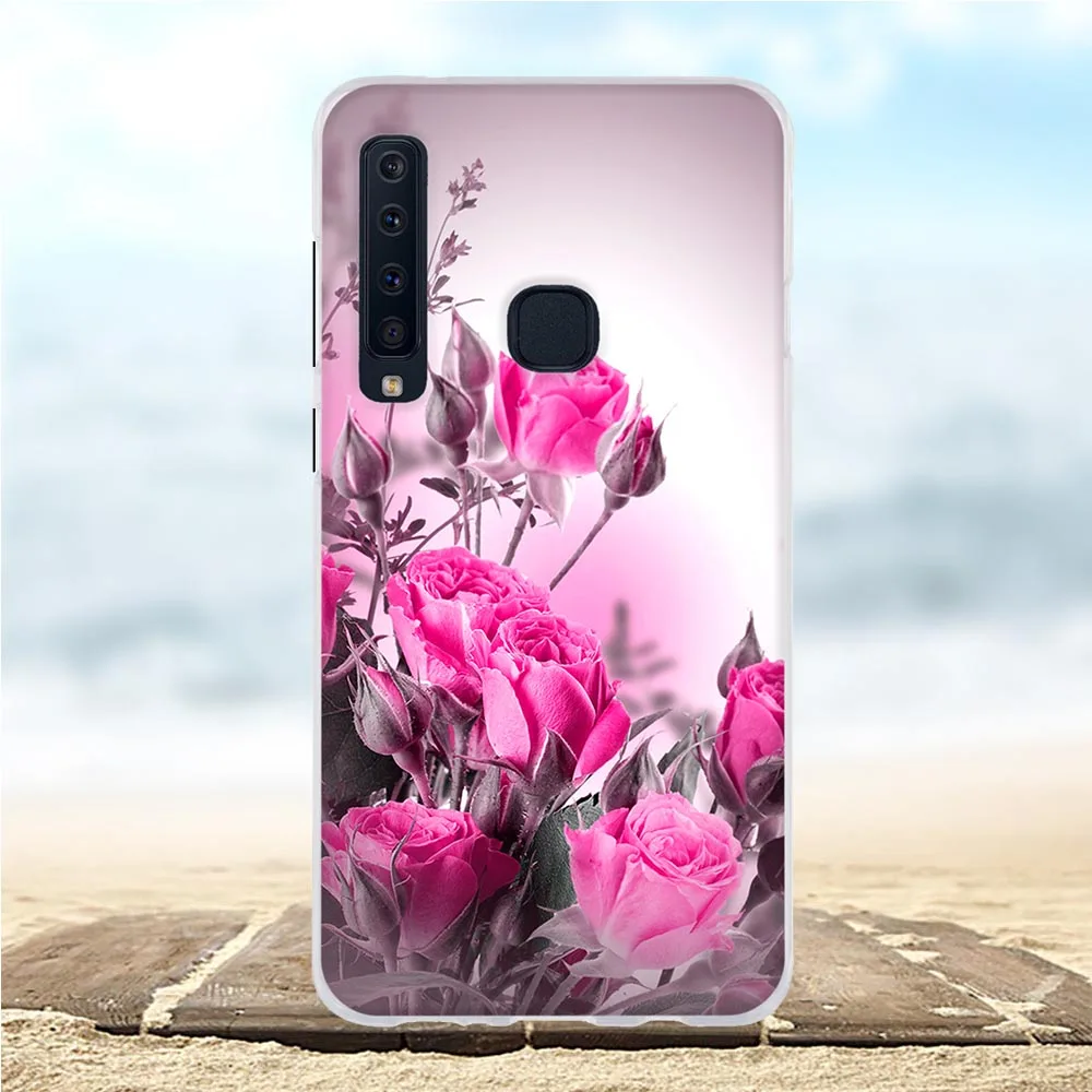 Чехол для Samsung Galaxy A9 2018 Силиконовый ТПУ чехол Star Pro милый 3D-чехол с котом A9s чехлы