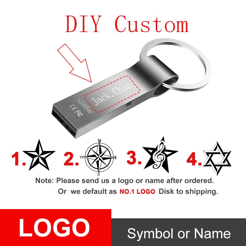 v285w plus DIY logo Новая usb-флешка hp 128 Гб 64 ГБ 32 ГБ 16 ГБ металлическая Флешка Plus type c otg под заказ USB мультфильм DIY чудо-женщина DJ флэш-память usb - Цвет: v285w plus DIY logo