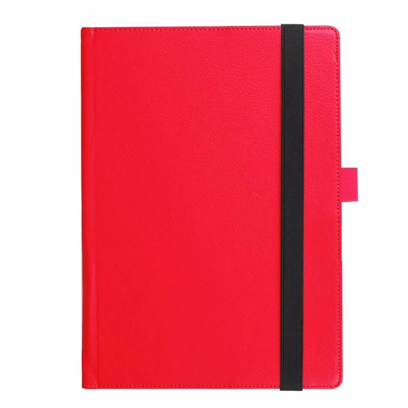 red Тонкий чехол из искусственной кожи для lenovo Yoga Book 10,1 дюймов Smart Cover для lenovo Yoga Book 10,1 YB1-X91F защитный чехол для планшета - Цвет: red