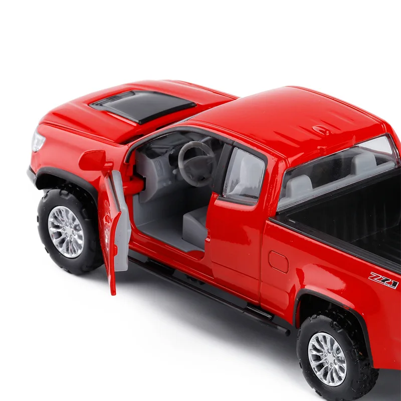 Игрушечный пикап из сплава 1:32 Chevrolet Металлический Автомобиль со звуком