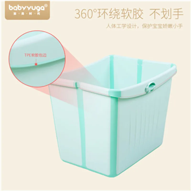 Большая складная детская ванна большая для купания Детская | Мать и ребенок