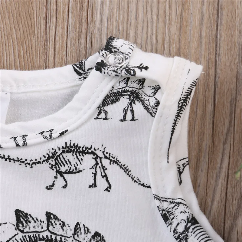 Летний комбинезон для младенцев 2018 Одежда маленьких девочек и мальчиков