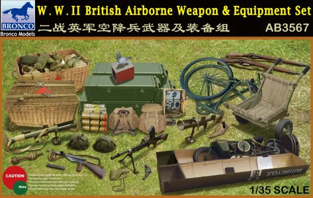 BRONCO AB3567 1/35 Второй мировой войны британское воздушное оружие и Оборудование Набор масштабных моделей