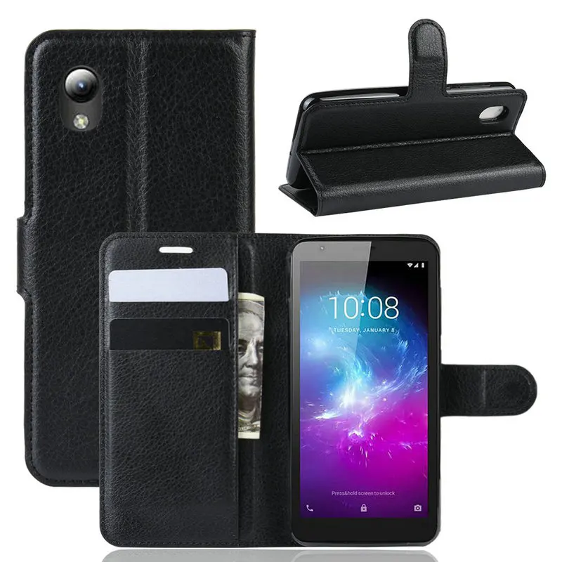 Роскошный кожаный чехол-книжка для ZTE Blade A3 (2019) A7 2019/P963F02 A7000 чехол-кошелек с