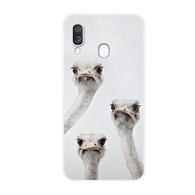46 D для samsung A40 чехол A405 TPU Мягкий силиконовый чехол для телефона для samsung Galaxy A40 чехол A405F A 40 чехол прозрачный - Цвет: 46