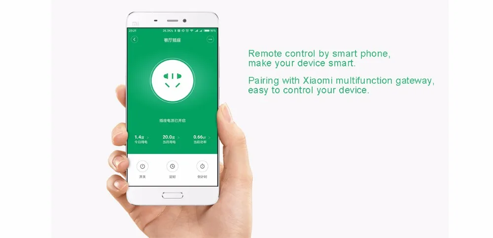Xiao mi jia умная розетка Улучшенная двойная USB быстрая зарядка ZigBee/основное гнездо USB беспроводная WiFi mi Home APP управление