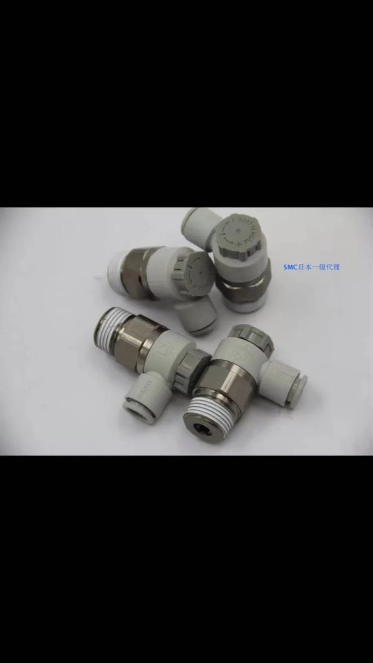

AS2201F-02-04SA AS2201F-02-06SA AS2201F-02-08SA AS2201F-02-10SA Pneumatic components SMC Speed regulating joint fittings