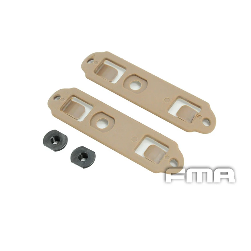 FMA MOLLE шлем аксессуары pasgt шлем аксессуары задняя панель тип BK DE TB413