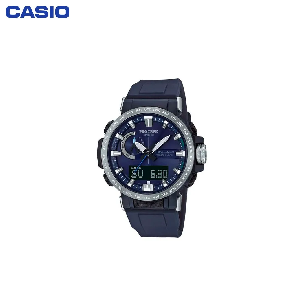 Наручные часы Casio PRW-60-2A мужские кварцевые на пластиковом ремешке |