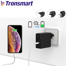 Tronsmart WCP03 57W USB настенное зарядное устройство PD 3 0 быстрое Широкая