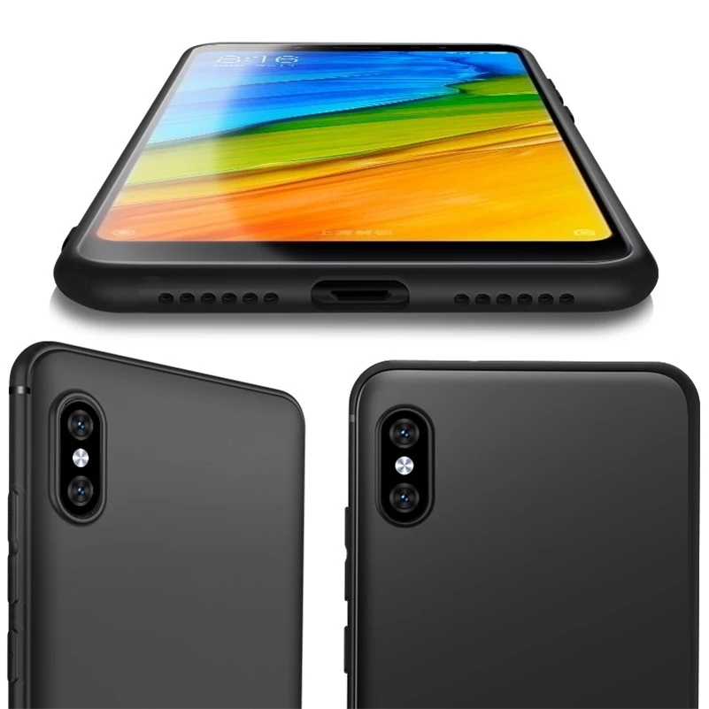 Matte TPU Phone Case For iPhone X max Frosted Ultra Thin Silicon Covers XR XS 7 8 6 6S Plus SE 5 5S Soft Fundas | Мобильные телефоны