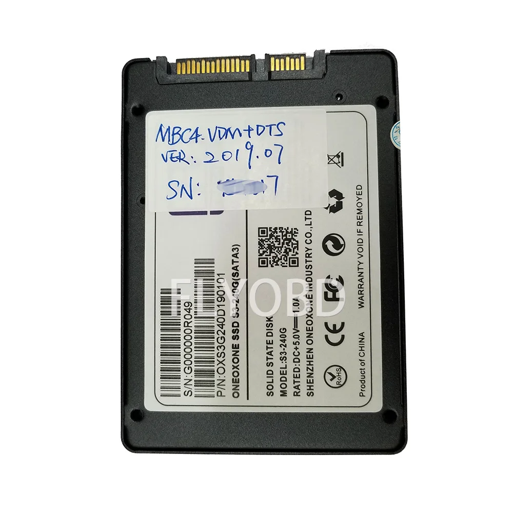 12/2019V новые полным программным обеспечением для MB STAR C4/C5/C3 SSD/HDD версии программного обеспечения-12 подходят для большинства ноутбуков D630/CF-19/EVG7/x200