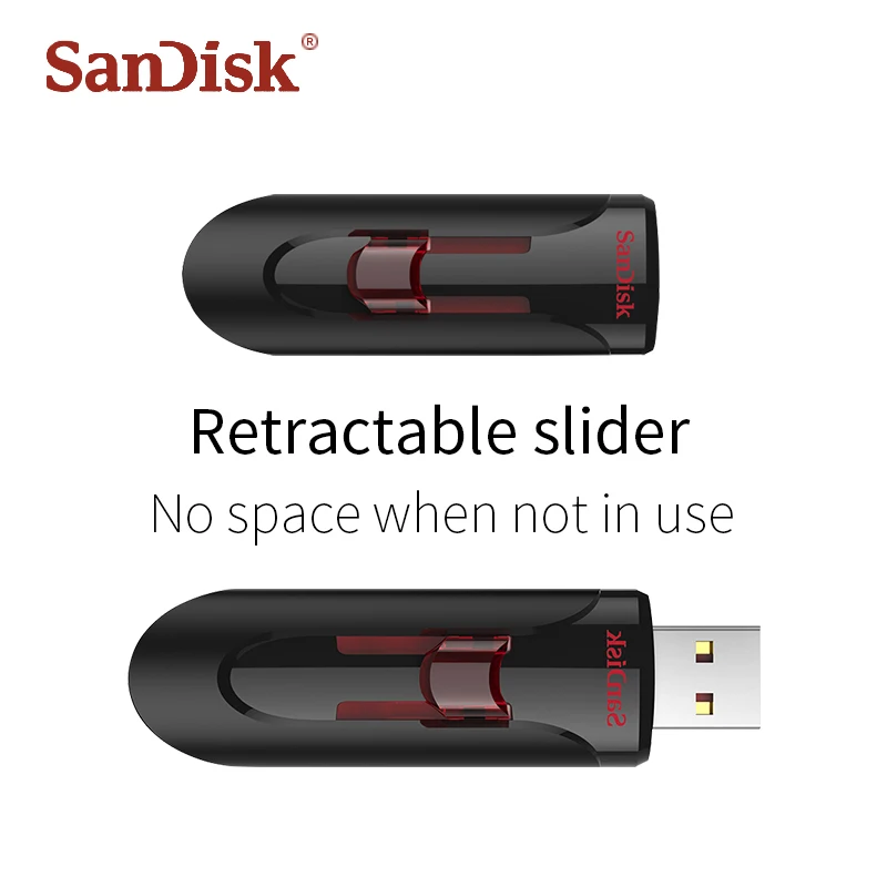 Высокоскоростной флеш накопитель SanDisk CZ600 USB 3 0 128 ГБ 64 16 usb 32 ключ|USB