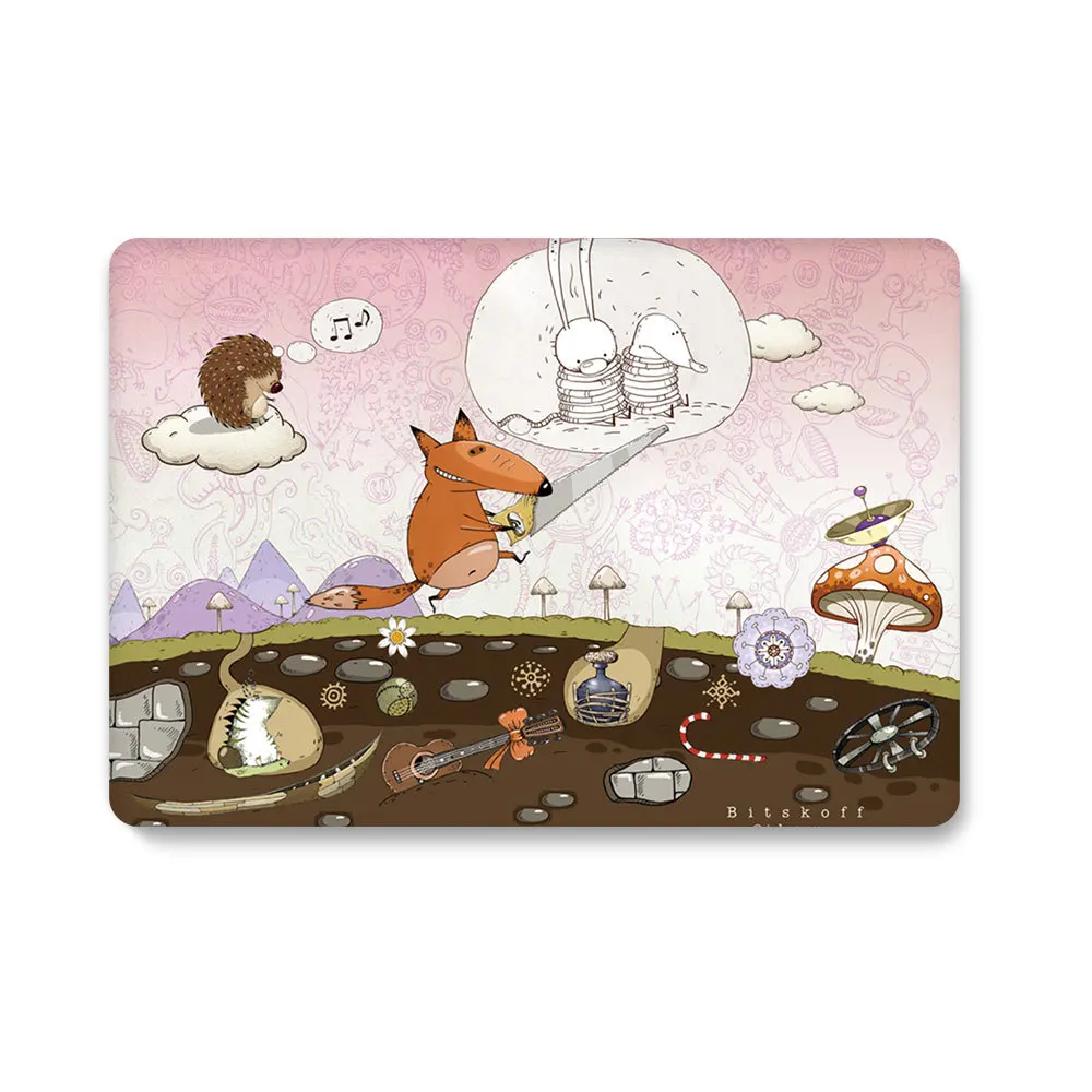 LoliHippo серия Dreamworld защитный футляр для ноутбука нового Apple Macbook Air Pro 11 12 13 15 дюймов