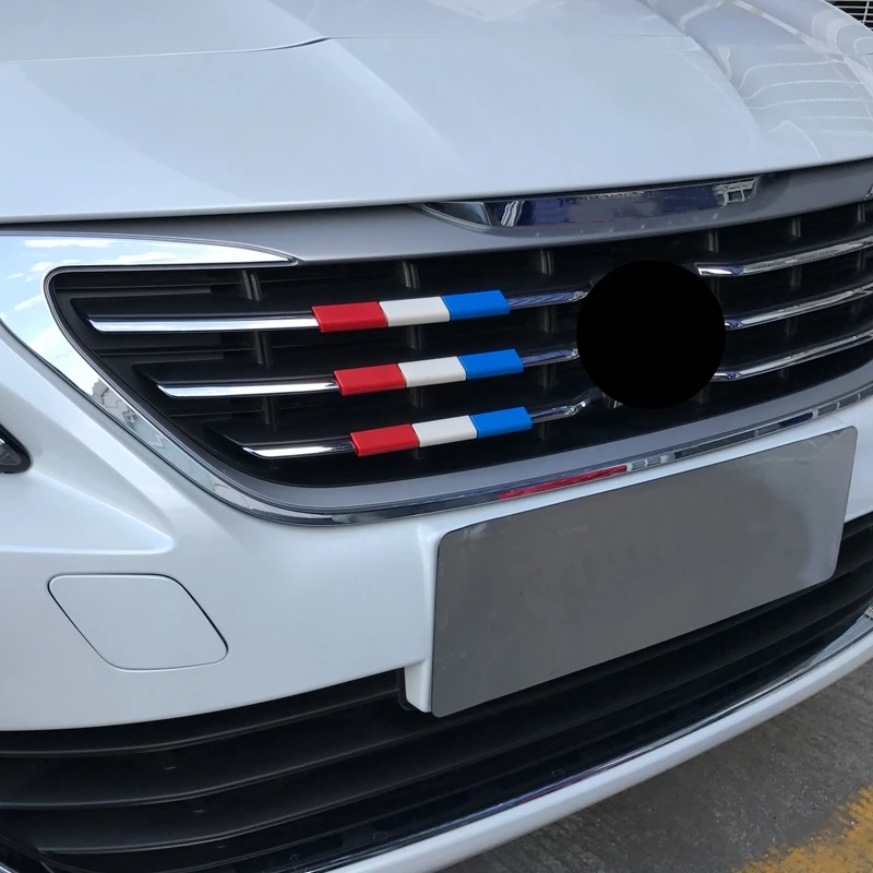 Передняя декоративная лента для автомобиля промежуточная сетка Яркая Лента