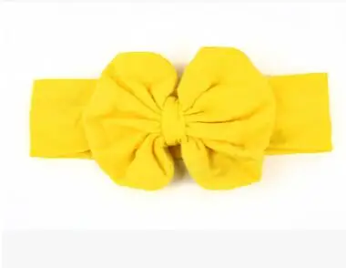 Новинка 2016 года распродажа 1 шт. Детские Тюрбан головные повязки с бантиком для