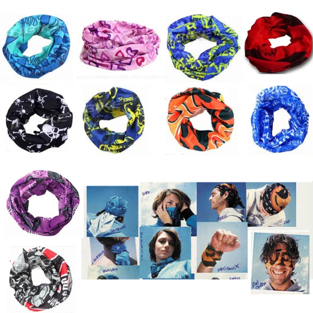 Многофункциональные велосипедные шарфы для кемпинга и пешего туризма