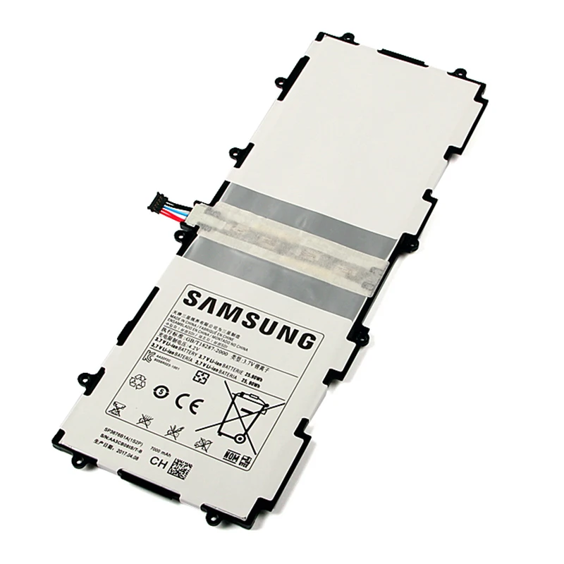 Original Samsung SP3676B1A Battery For Galaxy Note 10.1 GT-N8000 GT-P7510 P5100 P5113 N8005 N8013 N8020 P7500 7000mAh | Мобильные