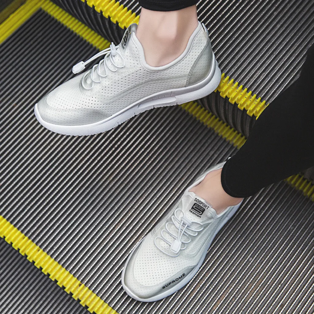 2019 Brand Spring Summer Sport Running Shoes Men's Mesh Leisure Sports Air Breathable Zapatillas Hombre Deportiva | Спорт и