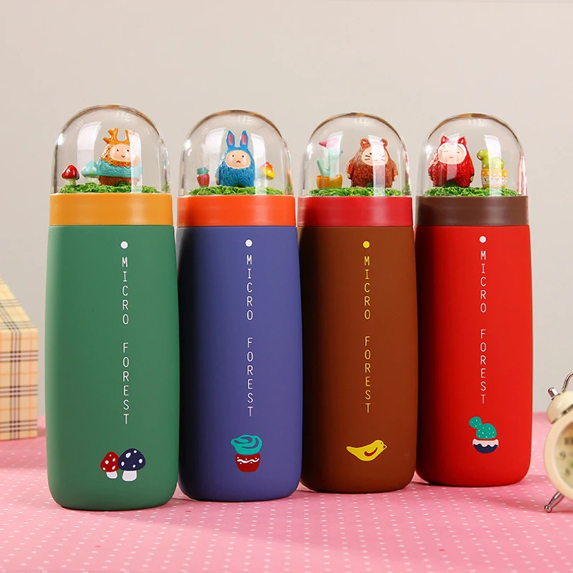 360 мл креативная модная микроландшафтная изоляционная чашка из нержавеющей