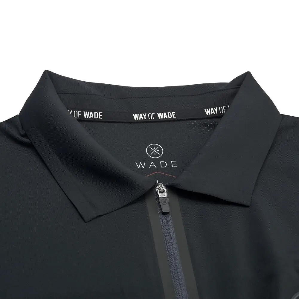 Мужская спортивная футболка поло Li Ning дышащая облегающая серии Уэйд с подкладкой