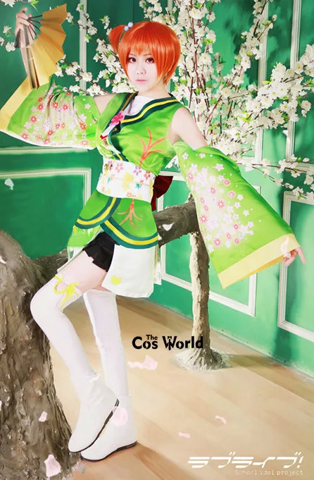 Кимоно для косплея Love Live Kaguya No Shiro De Odoritai Angelic Angel Hoshizora Rin|anime cosplay costumes|cosplay costumeanime |