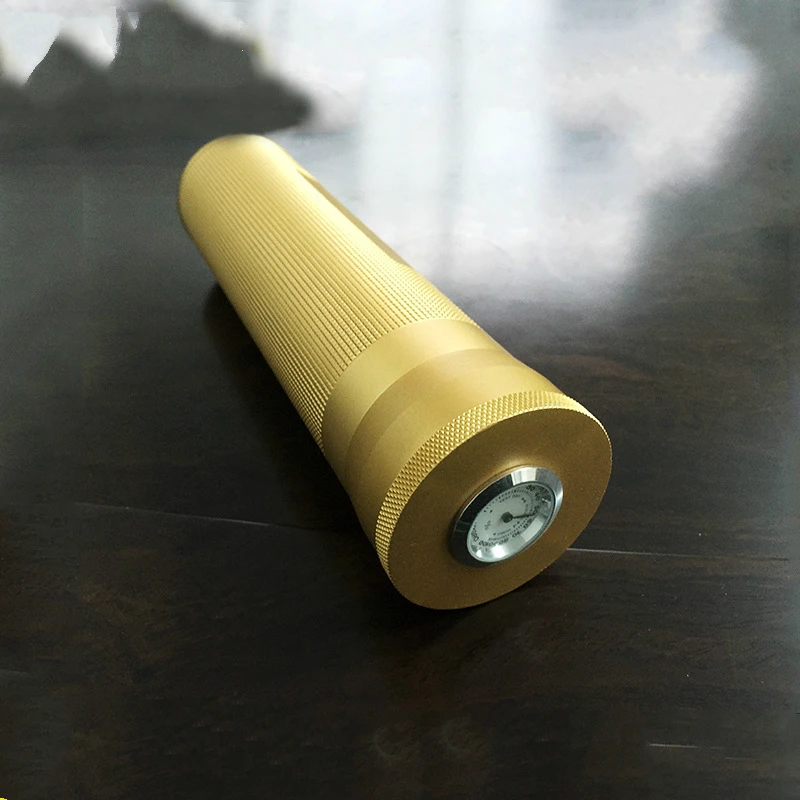 Мини гаджеты для сигар хьюмидор COHIBA портативная металлическая банка из
