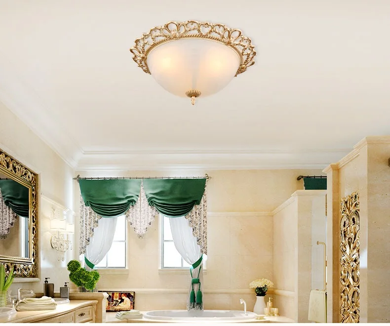 

new arrival hot sale vintage alloy ceiling lights high quality gold novelty ceiling light ceiling lamp AC85-265V