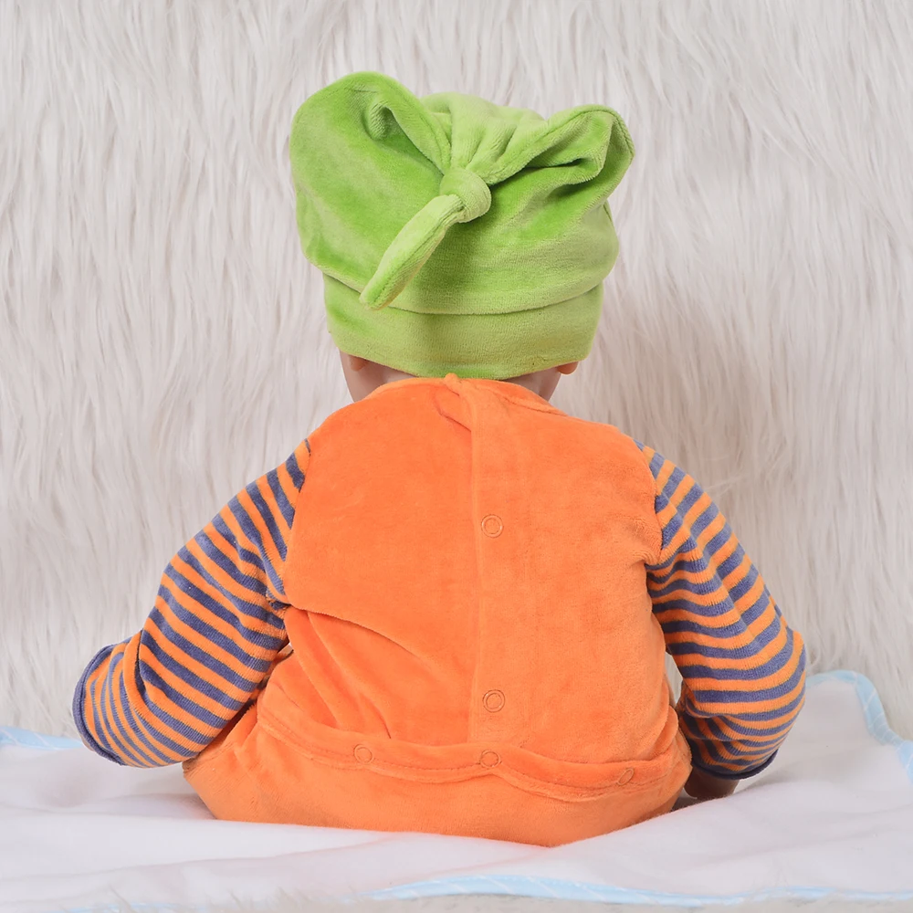 Кукла Bebe Reborn 22 дюймов 55 см мягкие силиконовые reborn baby boy реалистичные игрушки куклы детские куклы для новорожденных Игрушки bebe подарок rebon