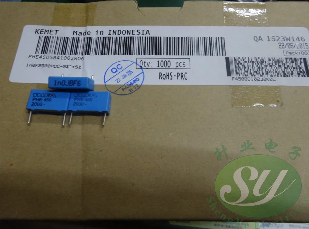 2019 горячая распродажа 10 шт./30 шт. KEMET RIFA PHE426KB6100J 0 1 мкФ/400v 100nf u1 104 новый пленочный