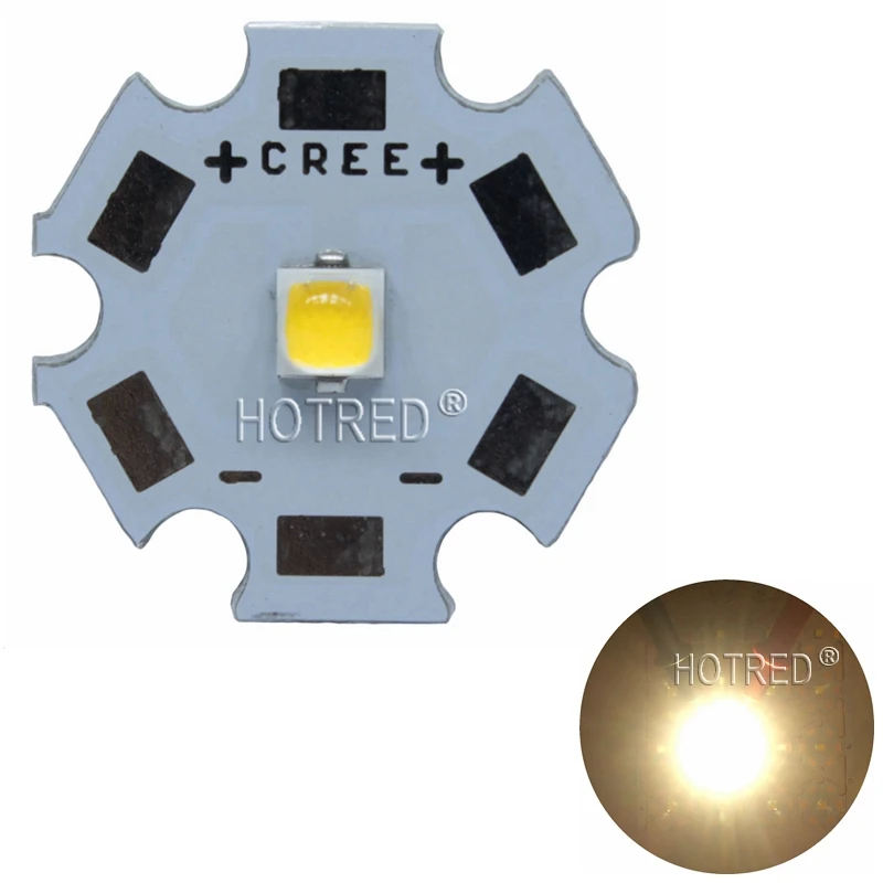 10 Вт Cree XPL XP-L светодиодный излучатель света белый 6500 к теплый белый 3000-3200 к 2,95-3,25 в с 8 мм 12 мм 14 мм 16 мм 20 мм PCB для DIY